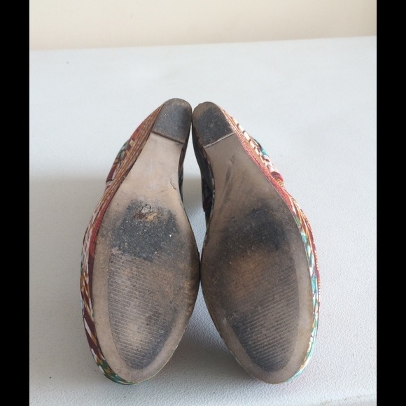 Aldo Tribal Print Wedges Size 37 🔴CLEARANCE 🔴 - Picture 4 of 4